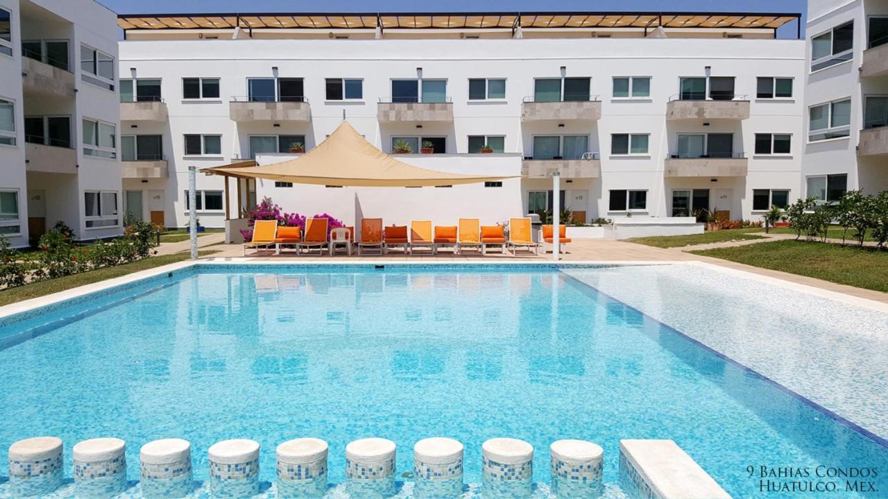 9 Bahias Condos Con Club De Playa Santa Cruz Huatulco Zewnętrze zdjęcie